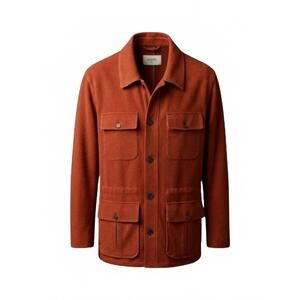 NEW MANTO ITALIA men's field jacket in 46 brick
